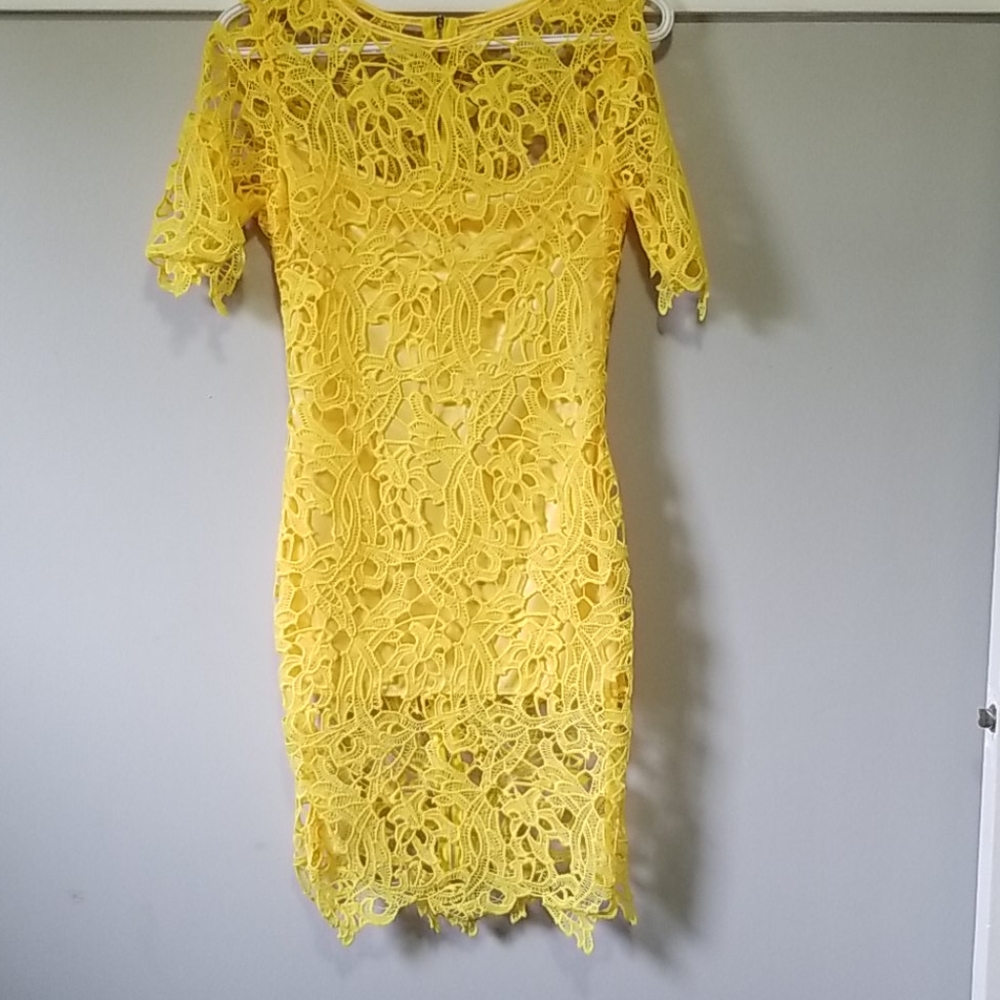 Yellow Formal Dress